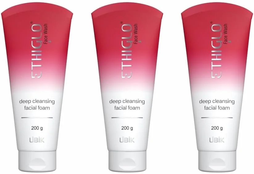 فوم شستشوی صورت پاک کننده عمقی اتی گلو برای پوست سالم، نرم و لطیف | از بین برنده آلودگی، ناخالصی ها و چربی اضافی | مناسب برای انواع پوست | بسته 3 عددی (200 میلی لیتر) فوم شستشوی صورت پاک کننده عمقی اتی گلو برای پوست سالم، نرم و لطیف | از بین برنده آلودگی، ناخالصی ها و چربی اضافی | مناسب برای انواع پوست | بسته 3 عددی (200 میلی لیتر)