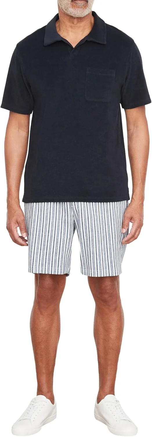 تی شرت آستین کوتاه مردانه یقه جانی Vince Terry