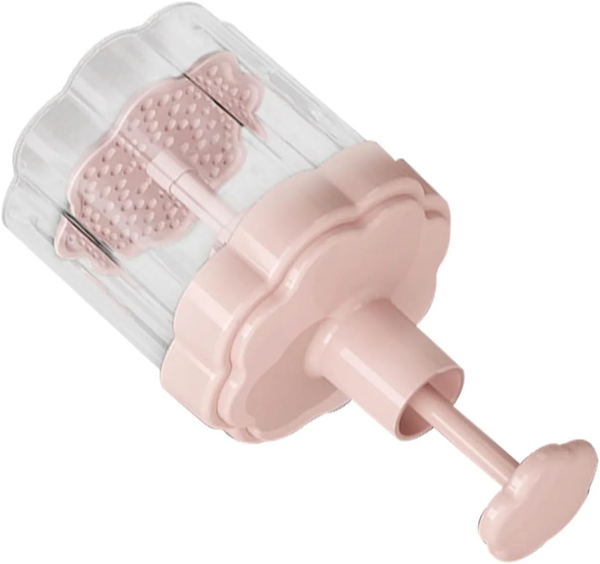 ابزار حباب ساز تزویق، پاک کننده صورت و شامپو، بطری فوم ساز، فوم ساز مسافرتی، مراقبت از پوست (صورتی)