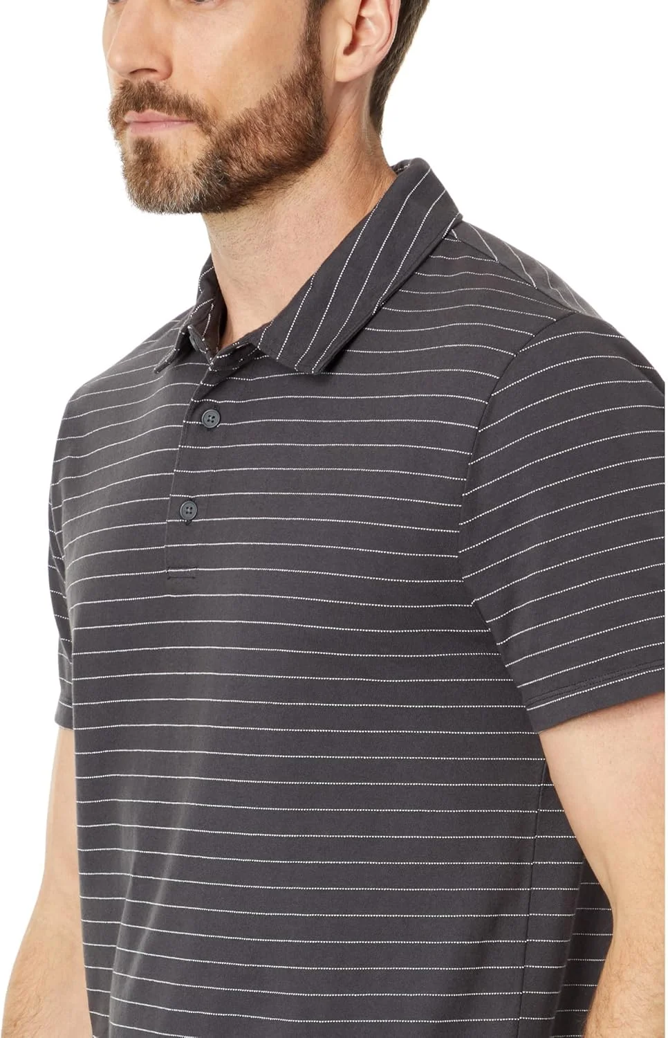 پولوشرت آستین کوتاه مردانه Vince با طرح راه راه