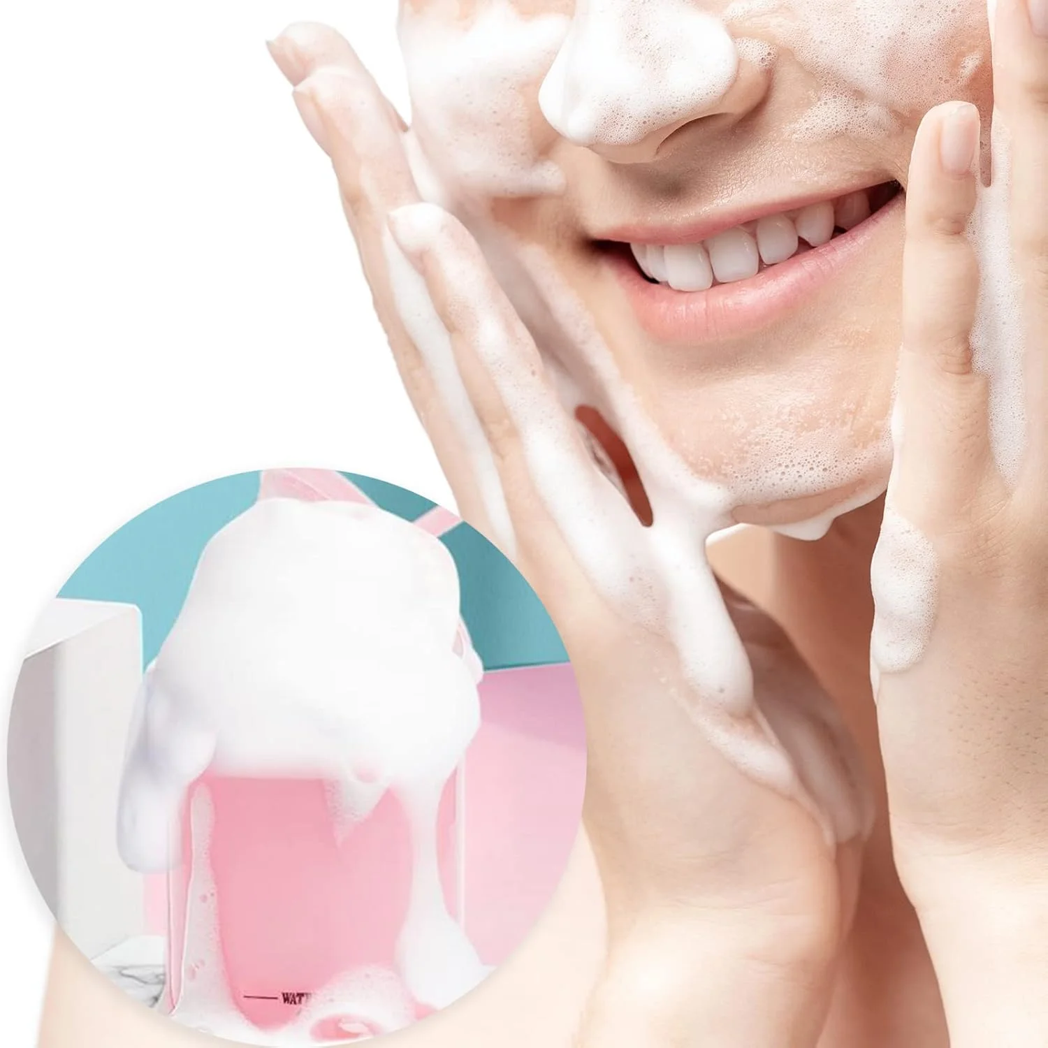 فوم ساز پلاستیکی، حباب ساز قابل حمل برای حمام، شامپو، پاک کننده صورت، ابزار فوم ساز، ابزار پاکسازی صورت، مراقبت از پوست فوم ساز پلاستیکی، حباب ساز قابل حمل برای حمام، شامپو، پاک کننده صورت، ابزار فوم ساز، ابزار پاکسازی صورت، مراقبت از پوست
