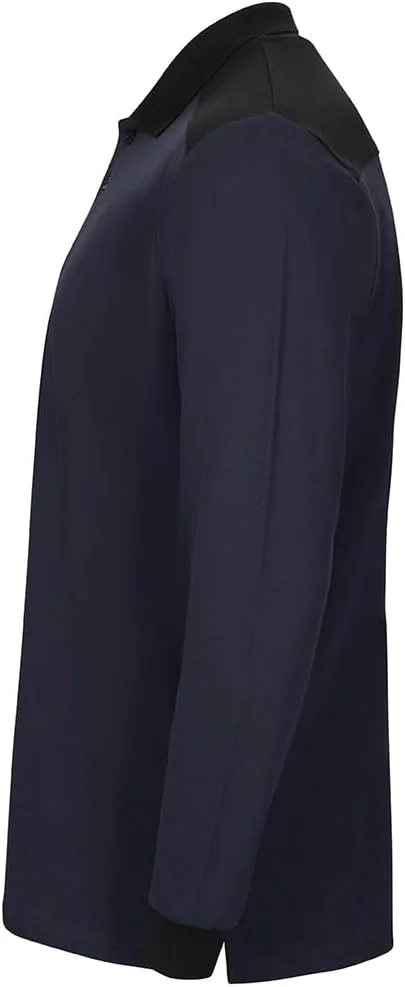 پولوشرت آستین بلند دو رنگ VELILLA مناسب آقایان و بانوان