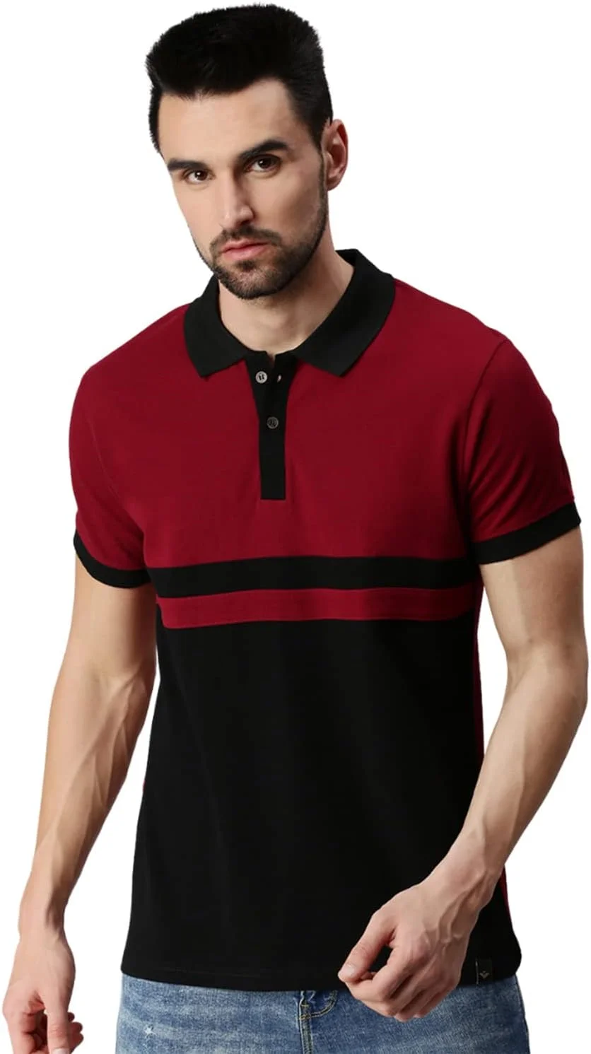 تی‌شرت مردانه یقه دار Veirdo، مدل کلاسیک