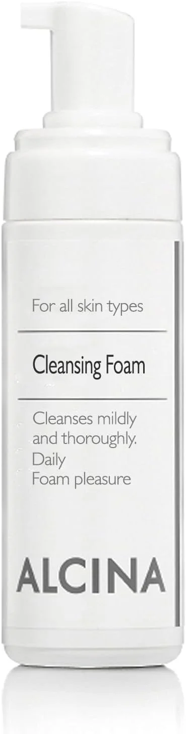 فوم پاک کننده صورت آلسینا مناسب پوست های معمولی تا چرب، پوست صورت را تمیز می کند، چربی و آلودگی های اضافی را از بین می برد، از ایجاد جوش جلوگیری می کند و منافذ را باز می کند - 150 میلی لیتر، ساخت آلمان