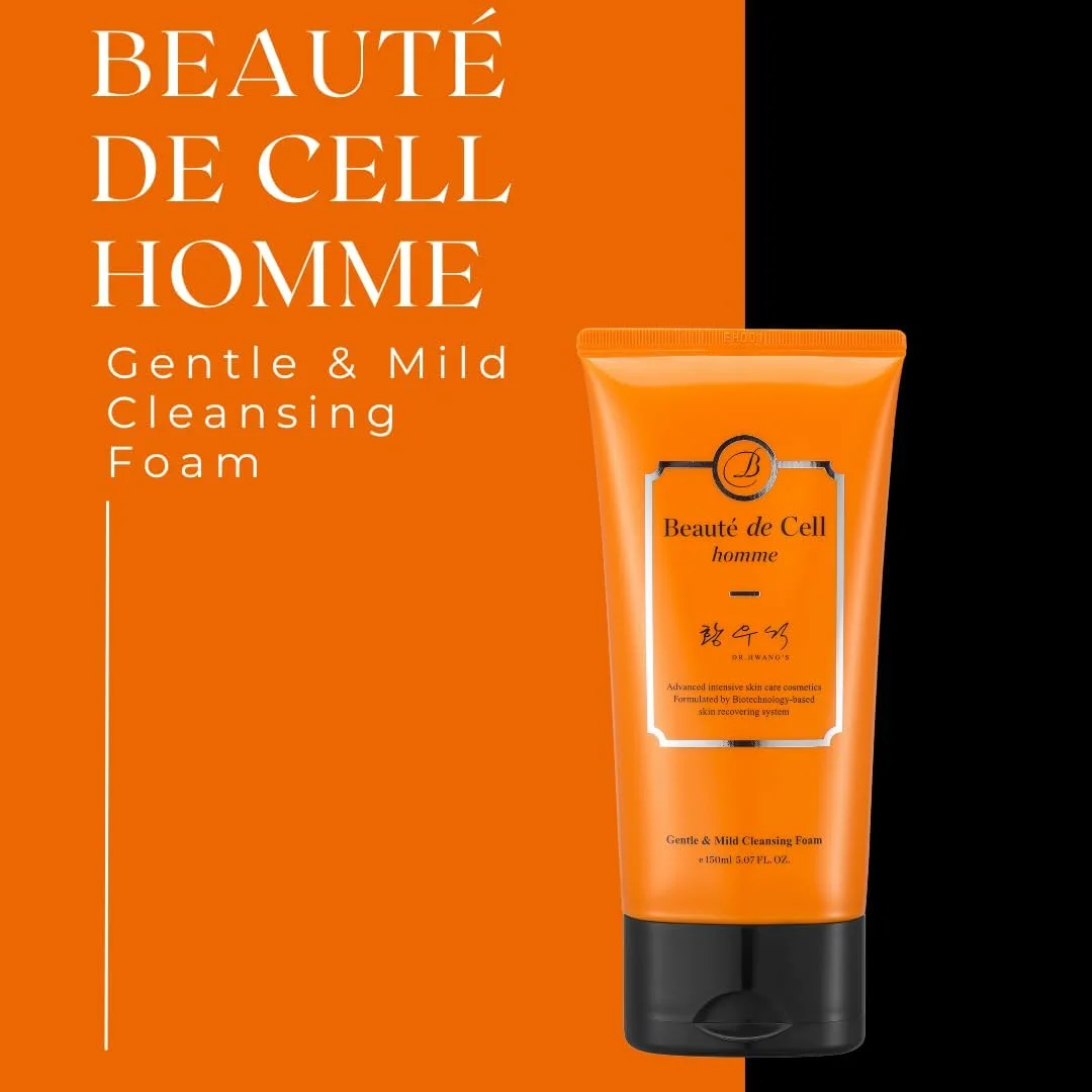 فوم پاک کننده ملایم پوست آقایان Beauté de Cell، ۱۵۰ میلی لیتر