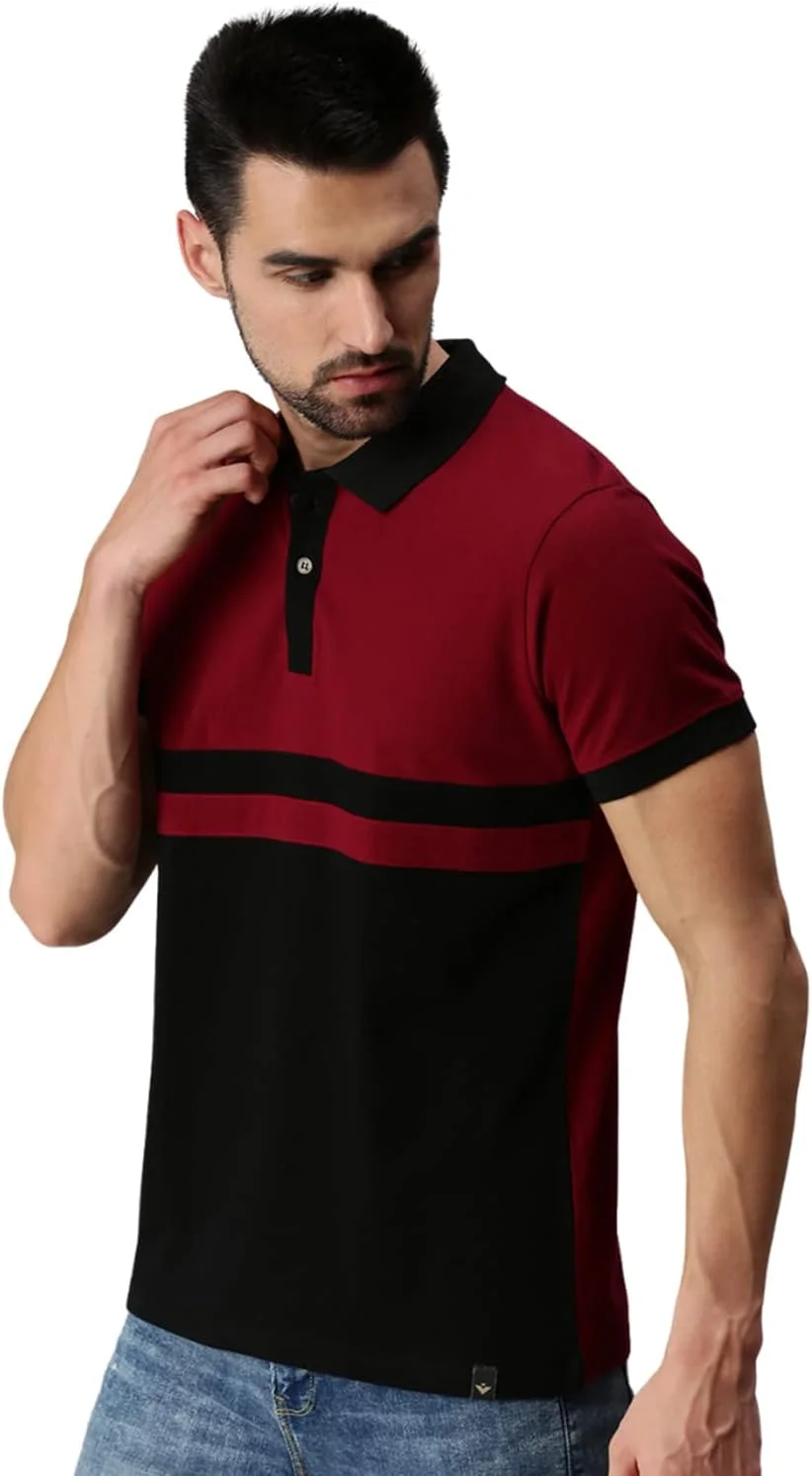 تی‌شرت مردانه یقه دار Veirdo، مدل کلاسیک