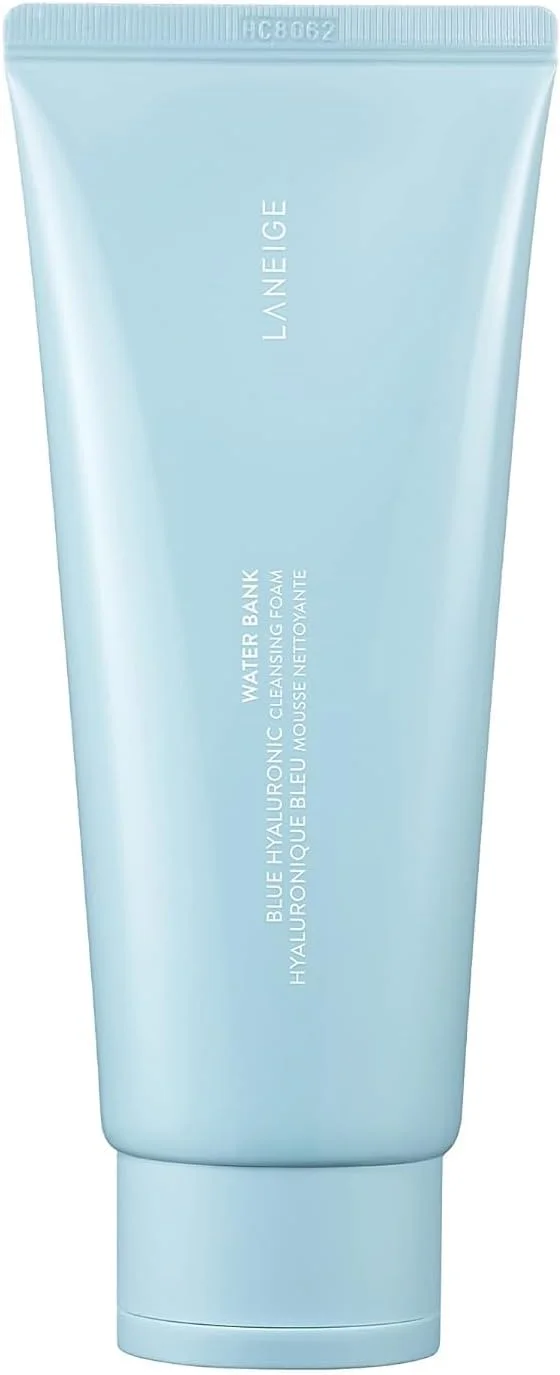ژل فوم پاک کننده هیالورونیک اسید Water Bank لانیژ | پاک کننده آبرسان صورت با هیالورونیک اسید | فرمول ملایم برای پوست تمیز و شاداب | محصول ضروری مراقبت از پوست کره ای - 150 میلی لیتر