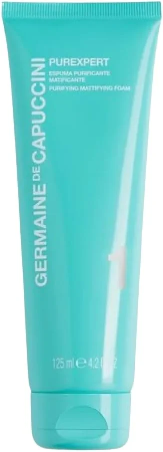 فوم پاک کننده و مات کننده صورت ژرمین دو کاپوچینی مدل Purexpert حجم 125 میلی لیتر