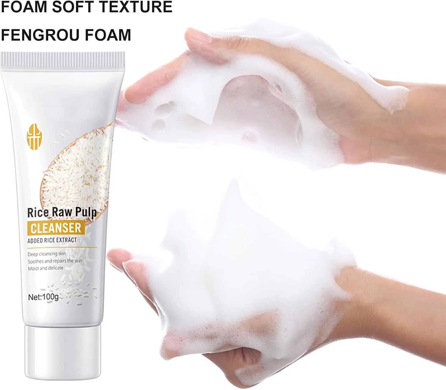 پاک کننده فوم ماسک رسی برنج خالص (100 میلی لیتر)، پاک کننده صورت، فوم پاک کننده، پاک کننده عمیق جوش های سرسیاه، پاک کننده منافذ، فوم پاک کننده برنج، پاک کننده ملایم برای پوست های دارای مشکل پاک کننده فوم ماسک رسی برنج خالص (100 میلی لیتر)، پاک کننده صورت، فوم پاک کننده، پاک کننده عمیق جوش های سرسیاه، پاک کننده منافذ، فوم پاک کننده برنج، پاک کننده ملایم برای پوست های دارای مشکل
