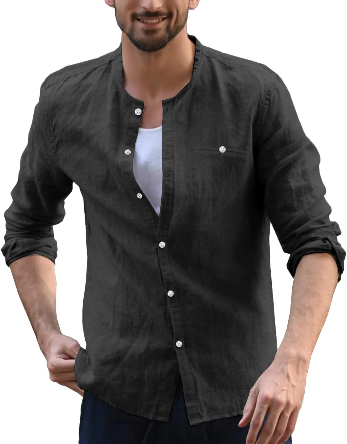 پولوشرت آستین کوتاه مردانه URRU با یقه برگردان و پولک های براق مناسب مهمانی های شبانه دهه 70، تی شرت و تاپ سایز S-XXL