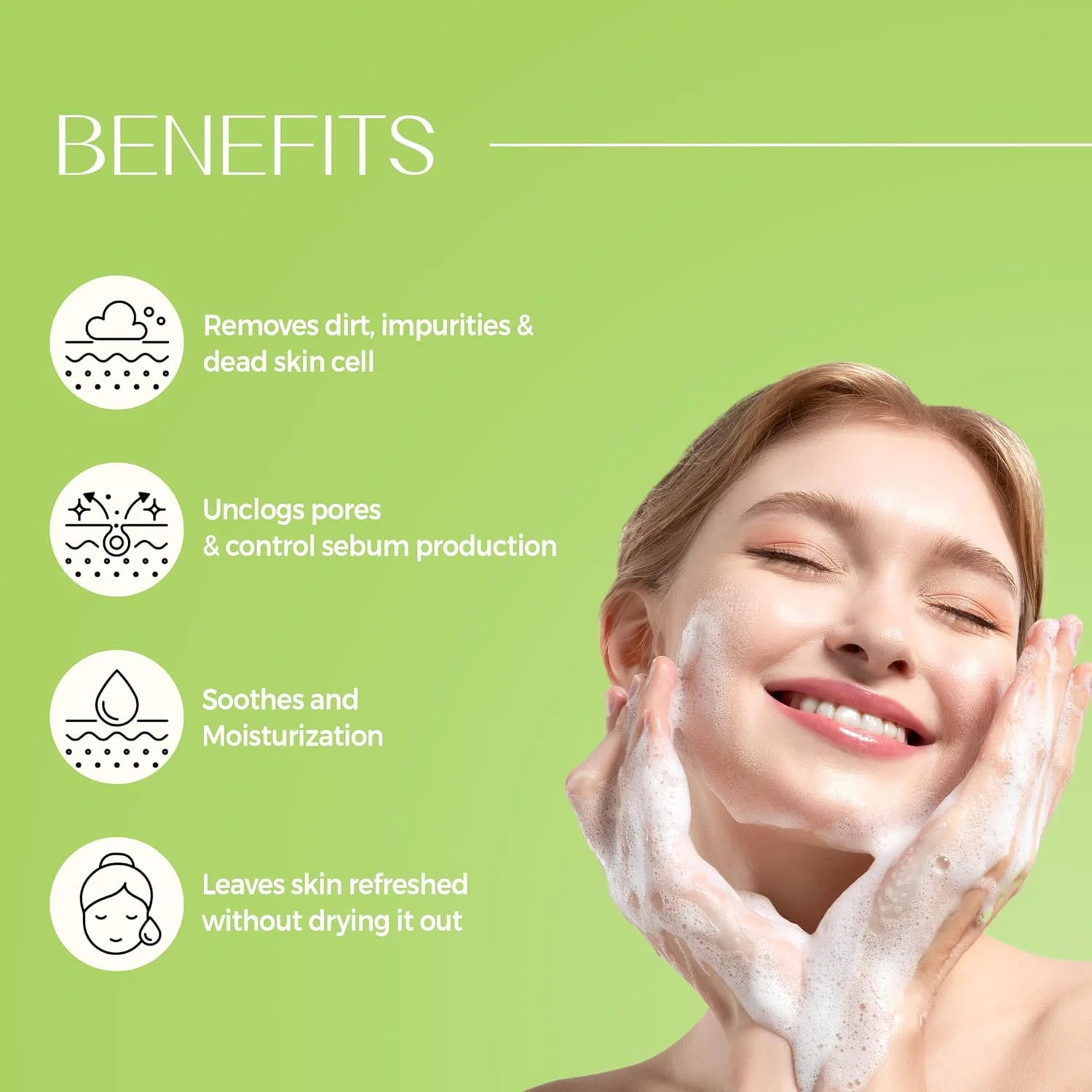 فوم پاک کننده صورت احیا کننده کلاوو 150 میلی لیتر