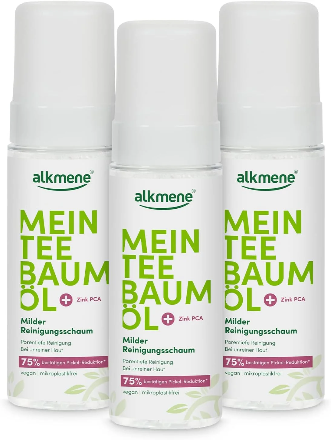 فوم پاک کننده ملایم درخت چای آلکمنه 150 میلی لیتر - فوم پاک کننده درخت چای - فوم درمان آکنه - پاک کننده تسکین دهنده - بهترین پاک کننده صورت - پاک کننده ملایم صورت