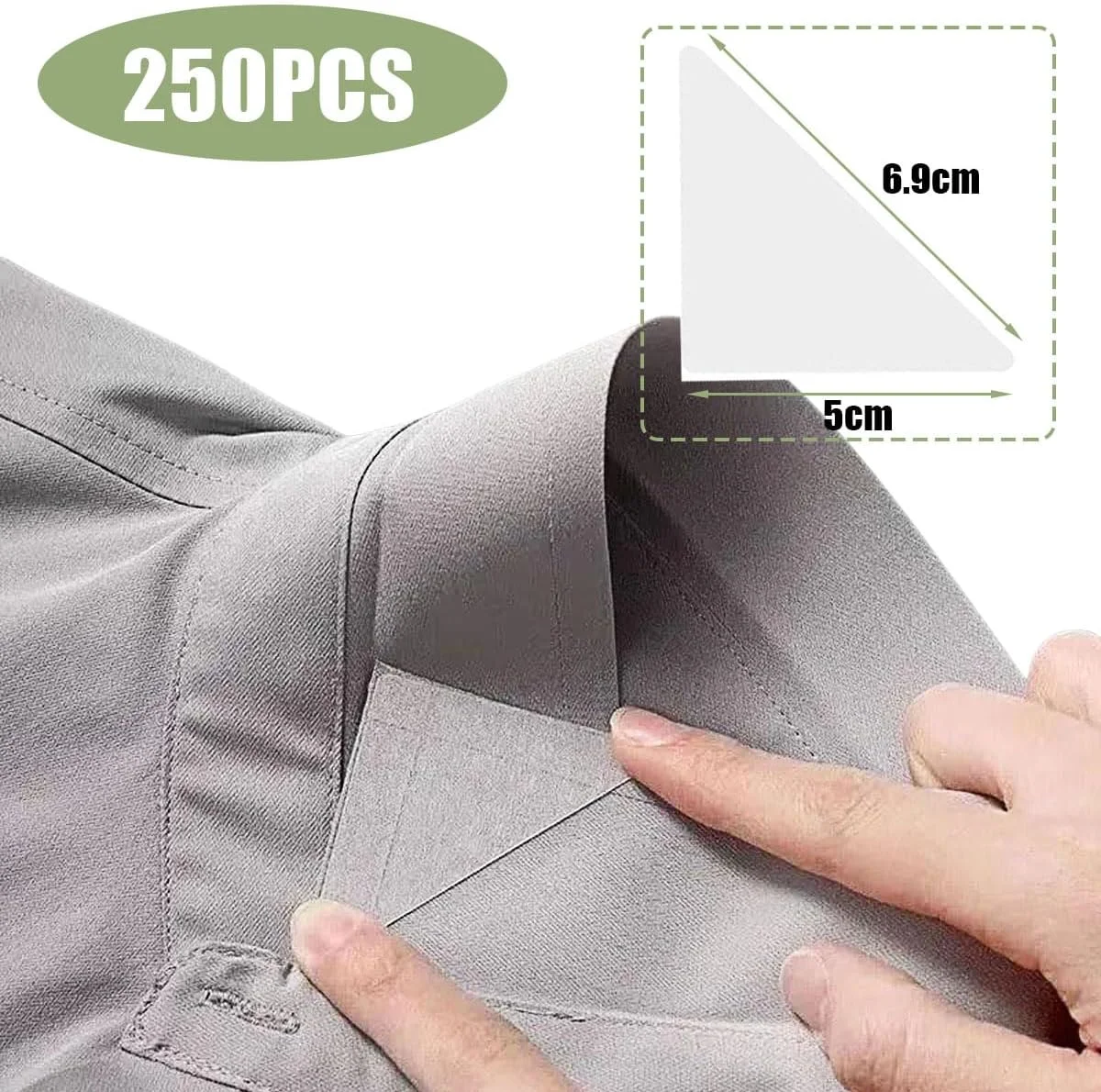 روکش یقه پیراهن پولو 250 عددی، پد مدل دهی یقه نامرئی یکبار مصرف، روکش یقه مردانه و زنانه، روکش یقه پیراهن پولو بدون لول شدن، (مدل چسبی)