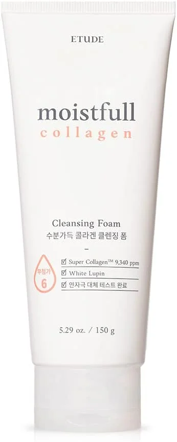 فوم پاک کننده مرطوب کننده کلاژن Etude House