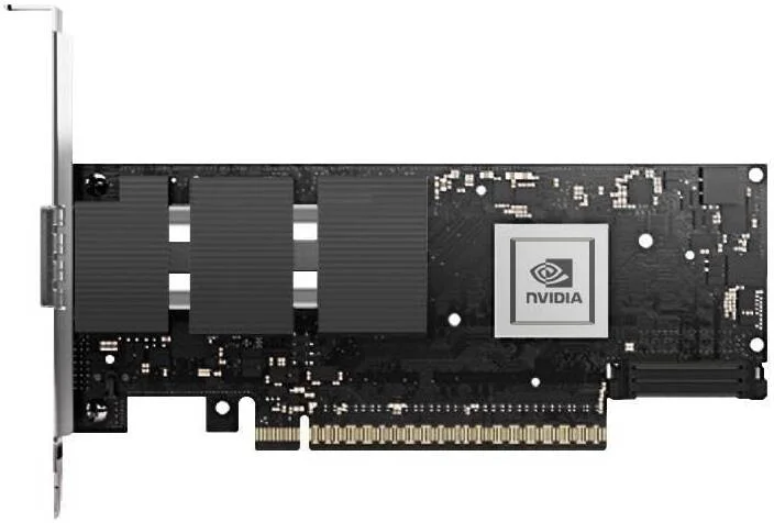 کارت آداپتور Mellanox MCX75310AAS-NEAT ConnectX-7 InfiniBand/Ethernet، NDR 400Gb/s (سرعت پیش‌فرض)، تک پورت OSFP، PCIe x16 Gen 4.0/5.0، براکت بلند | MCX75310AAS-NEAT