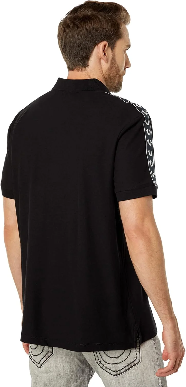 پولوشرت آستین کوتاه مردانه با طرح دمشقی