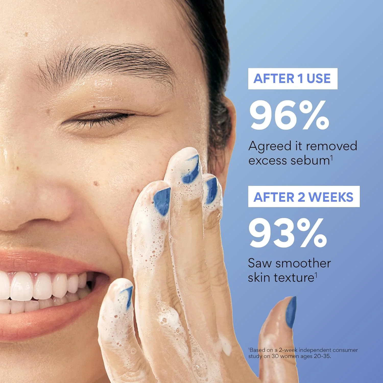 فوم پاک کننده صورت اینیسفری حاوی روغن دانه بیجا