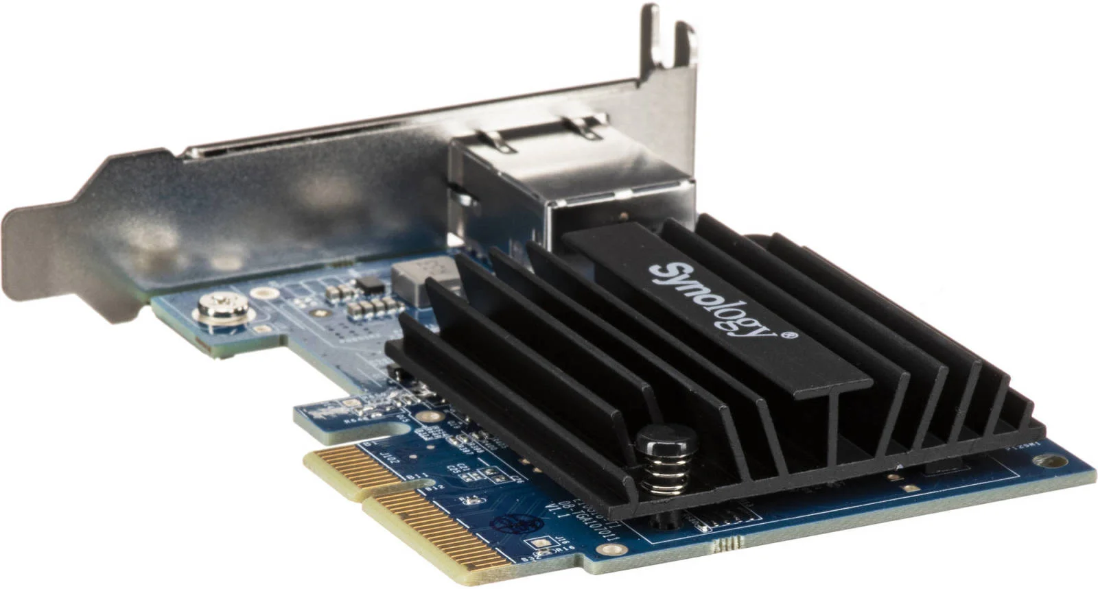 کارت توسعه Synology E10G18-T1 10GbE PCIe، پشتیبانی از اترنت 802.3bz 2.5 و 5 گیگابیت بر ثانیه، PCIe 3.0 x4 پشتیبانی از اترنت گیگابیتی 802.3u / 802.3ab، کنترل جریان 802.3x | E10G18-T1