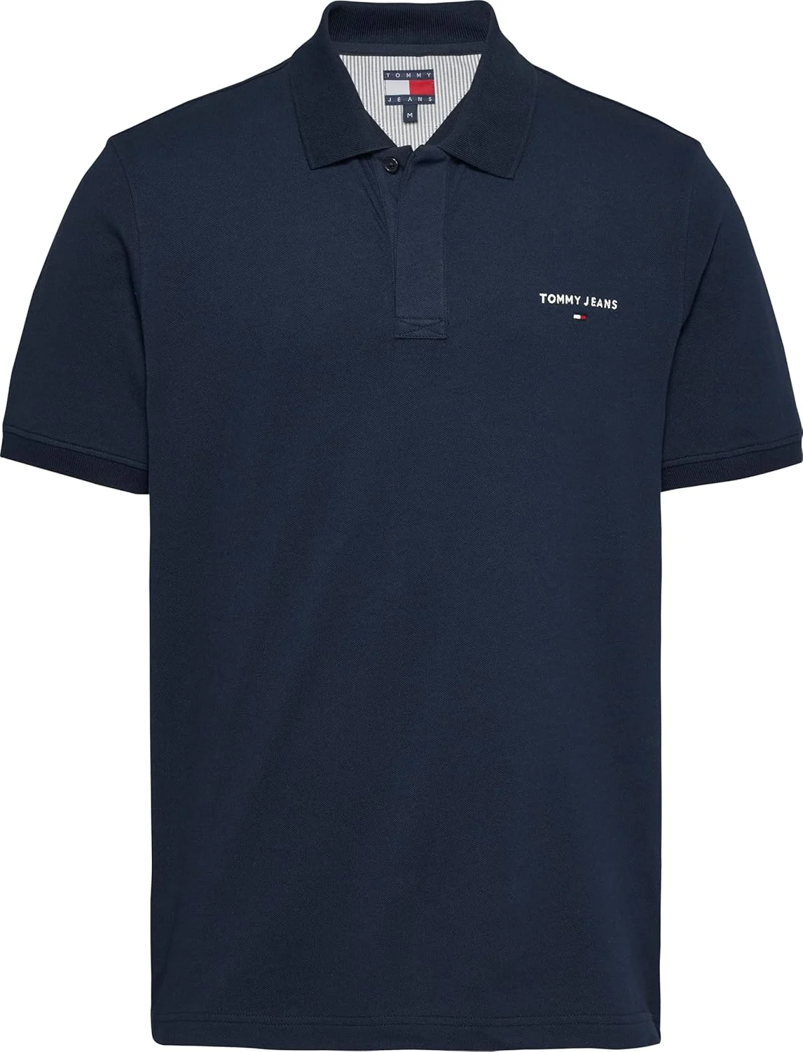 پولوشرت مردانه تامی جینز مدل TJM REG LINEAR POLO EXT (تک عددی)