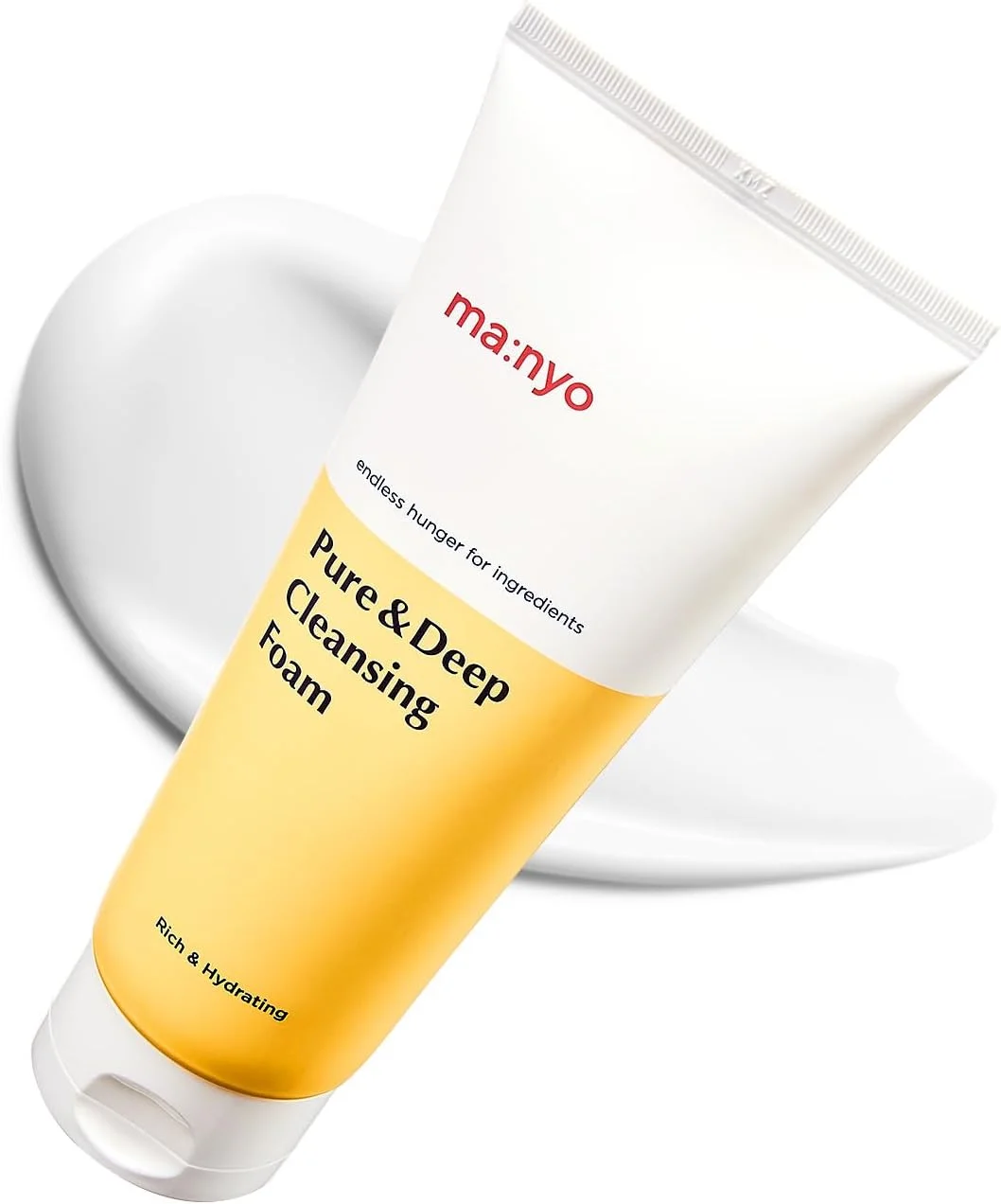 فوم پاک کننده عمیق و خالص ma:nyo | شستشوی ملایم صورت با مواد طبیعی | از بین برنده آلودگی ها و چربی اضافی | مناسب برای انواع پوست | مراقبت از پوست کره ای 200 میلی لیتر