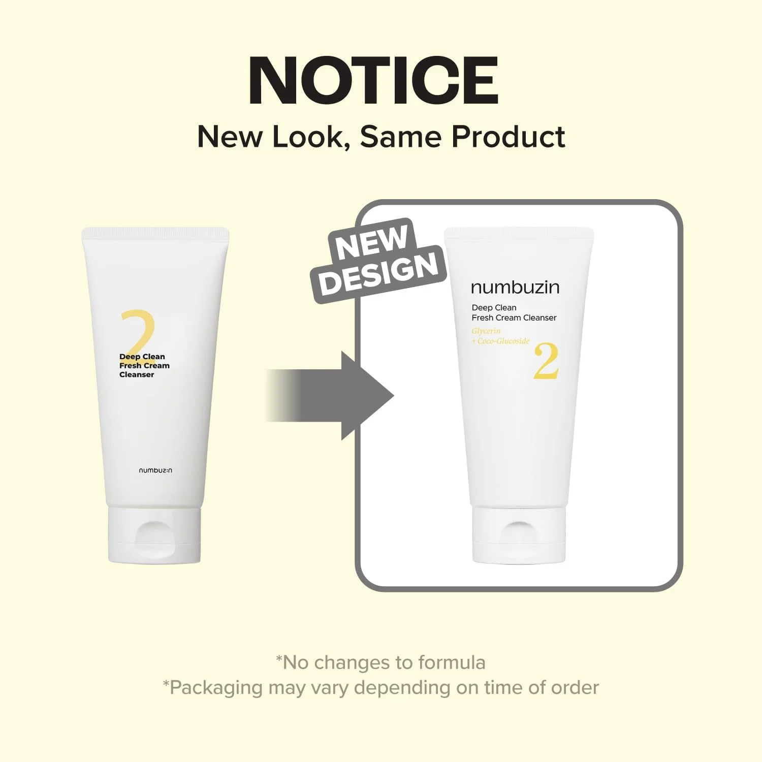 شوینده کرمی عمیق و تازه کننده شماره 2 نumbuzin، 120 میلی لیتر | فوم کرم زده، پاک کننده عمیق منافذ، مواد پاک کننده طبیعی، مرطوب کننده