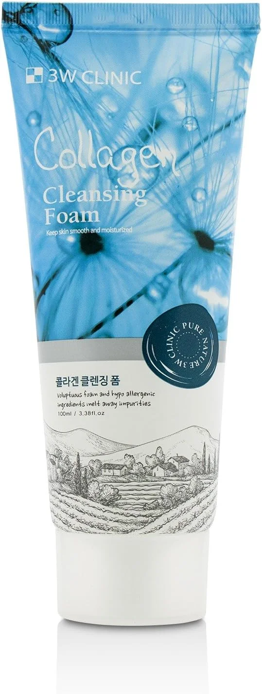 فوم شستشوی صورت 3W Clinic - کلاژن 100 میلی لیتر