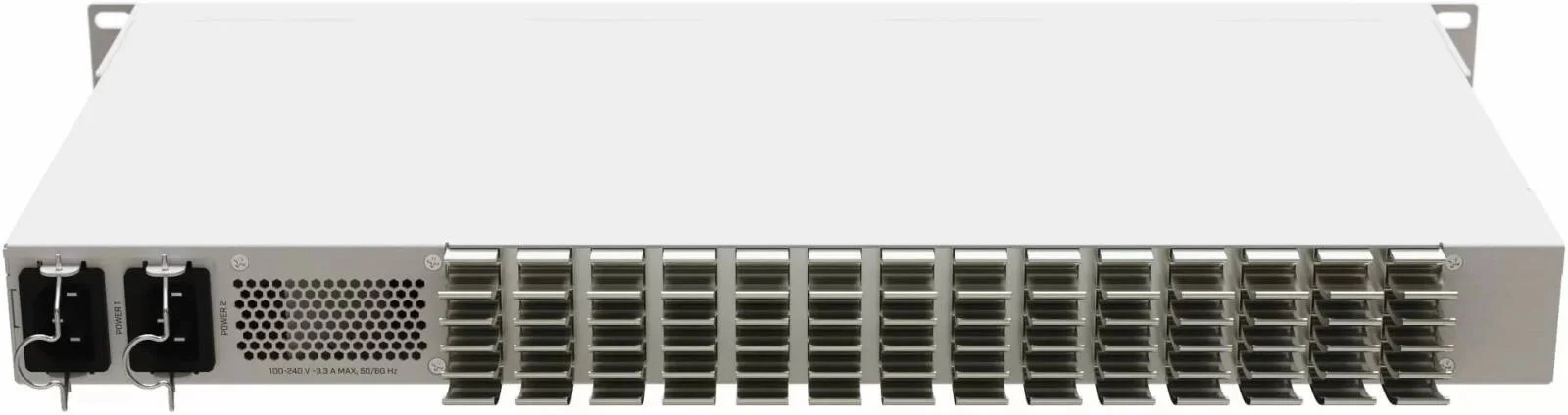 سوییچ رکمونت 1U روتر ابری MikroTik، ظرفیت سوییچینگ 640 گیگابیت بر ثانیه، 20 پورت اترنت 2.5 گیگابیتی، 4 پورت کمبو اترنت 2.5G/I0G SFP+، 2 پورت 40G QSFP+، USB Type A، RJ45، RouterOS v7، سفید | CRS326-4C+20G+2Q+RM سوییچ رکمونت 1U روتر ابری MikroTik، ظرفیت سوییچینگ 640 گیگابیت بر ثانیه، 20 پورت اترنت 2.5 گیگابیتی، 4 پورت کمبو اترنت 2.5G/I0G SFP+، 2 پورت 40G QSFP+، USB Type A، RJ45، RouterOS v7، سفید | CRS326-4C+20G+2Q+RM