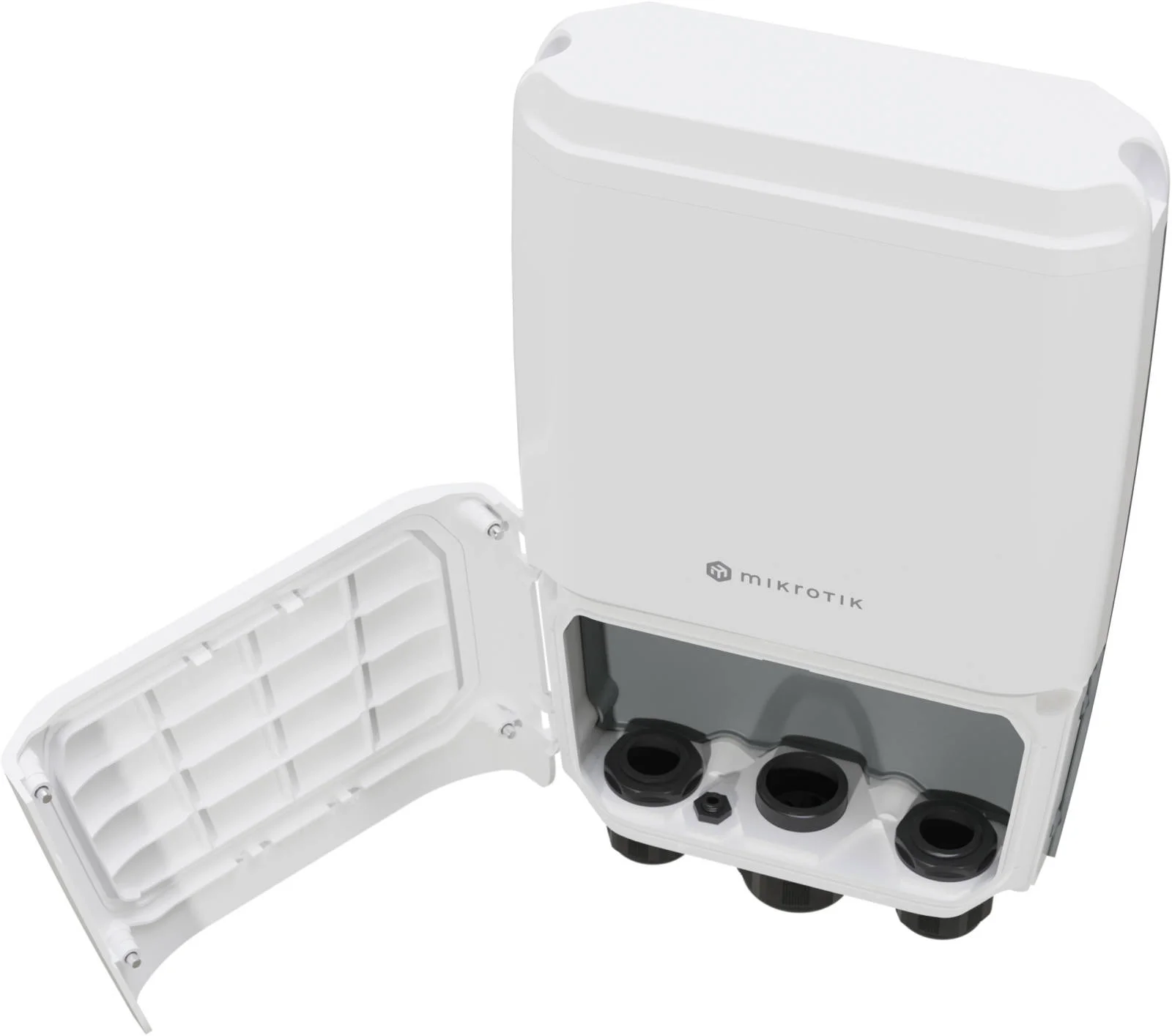 سوییچ روتر ابری میکروتیک FiberBox Plus، دارای 1 پورت اترنت 1G و 4 پورت 10G SFP+، بدنه ضد آب IP66 مناسب فضای باز، فرکانس 800 مگاهرتز، ورودی POE 802.3af/at، سفید | CRS305-1G-4S+OUT سوییچ روتر ابری میکروتیک FiberBox Plus، دارای 1 پورت اترنت 1G و 4 پورت 10G SFP+، بدنه ضد آب IP66 مناسب فضای باز، فرکانس 800 مگاهرتز، ورودی POE 802.3af/at، سفید | CRS305-1G-4S+OUT