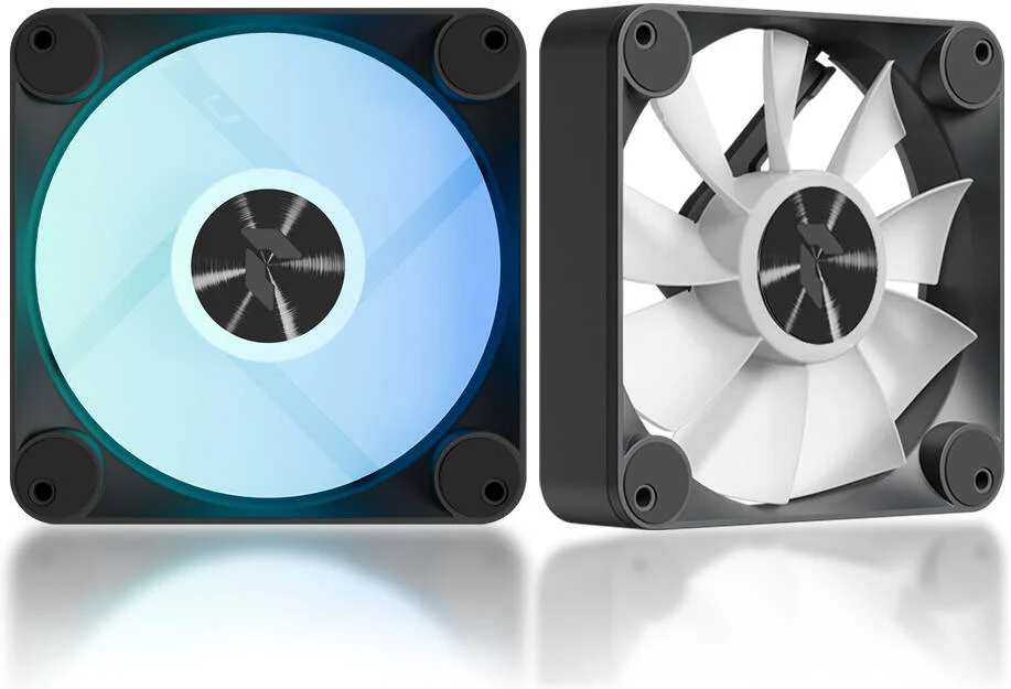 فن کیس معکوس APNX FP1-RQ 120 PWM ARGB، سرعت فن 1200 دور در دقیقه، جریان هوای فن 48.5 CFM، سطح نویز فن 31.6 dBA، نوع بلبرینگ هیدرولیک، مشکی | APF3-PF11247.11