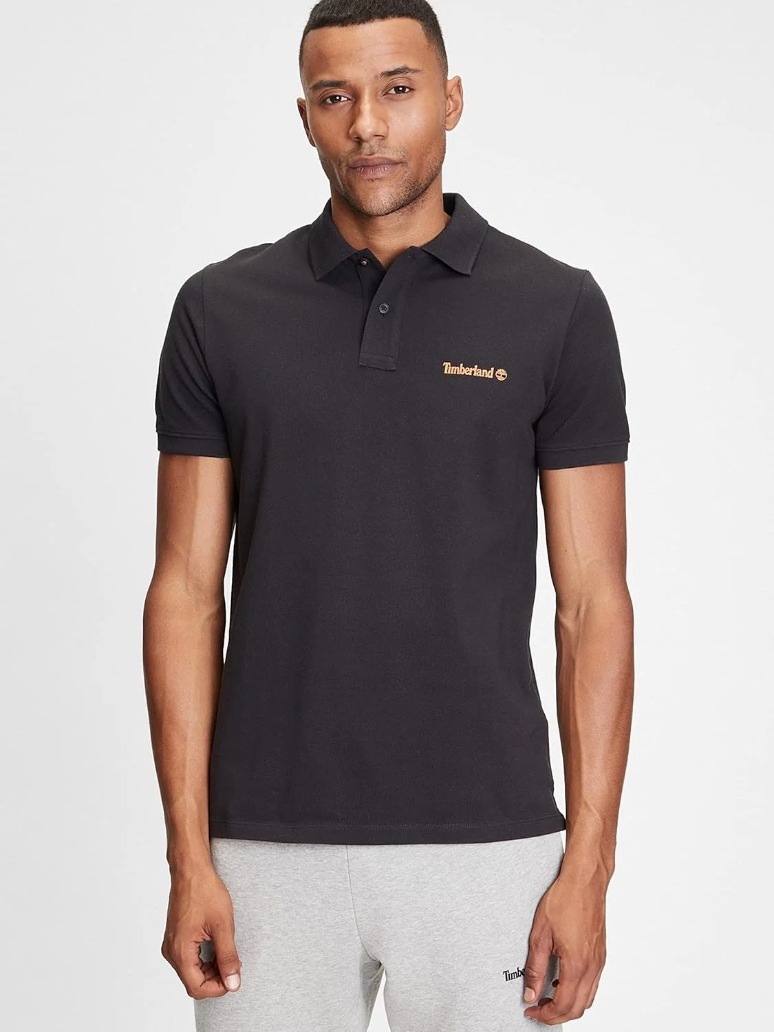 پولوشرت مردانه تیمبرلند با لوگوی کوچک چاپی مدرن