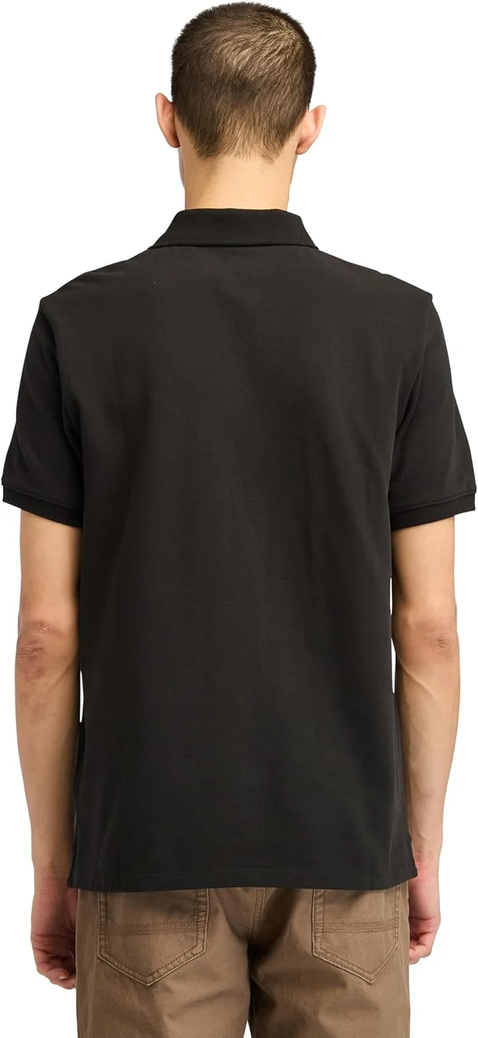 پولوشرت آستین کوتاه مردانه Timberland OYSTER RIVER TFO با لوگوی روی سینه (معمولی) (بسته 1 عددی)