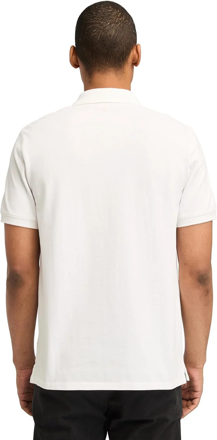 پولوشرت آستین کوتاه مردانه تیمبرلند مدل Millersriver-Piqueshortsleevepolo