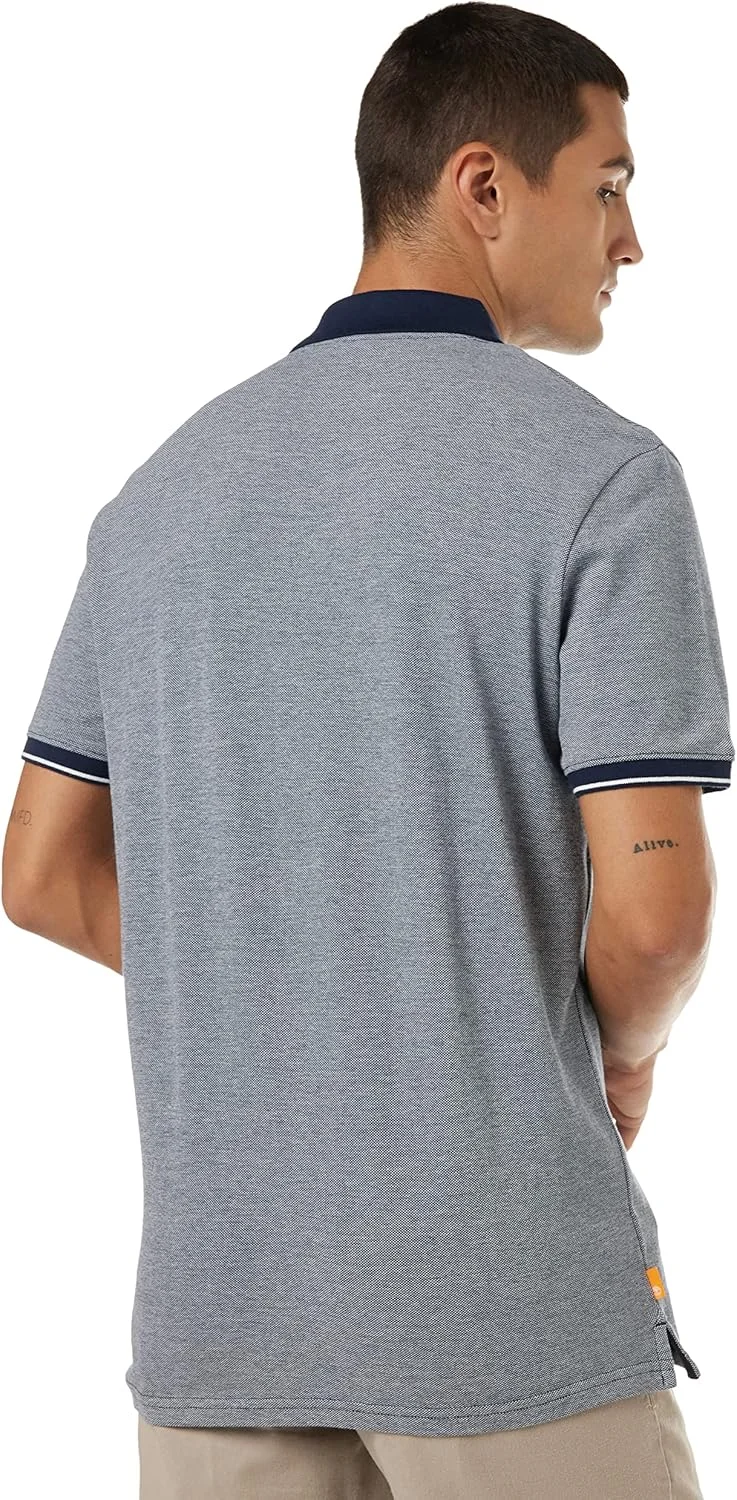 پولوشرت مردانه تیمبرلند مدل آکسفورد پیکه آستین کوتاه