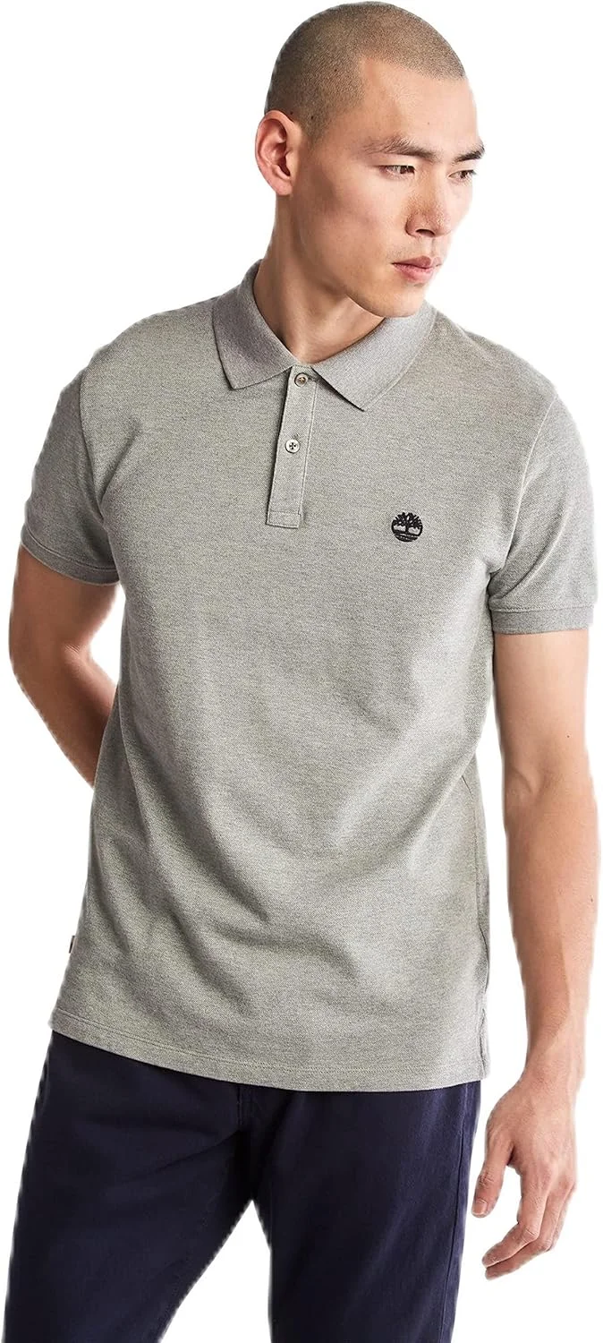 پولوشرت مردانه تی‌ام‌بی‌ال‌اَند مدل میلرز ریور آستین کوتاه (اسلیم)