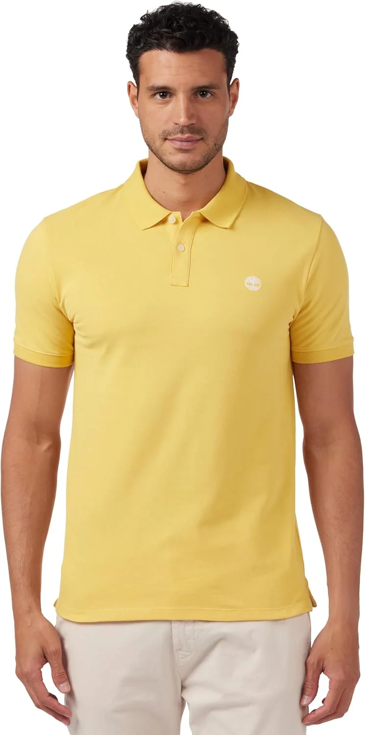 پولوشرت آستین کوتاه مردانه Timberland با لوگوی سینه