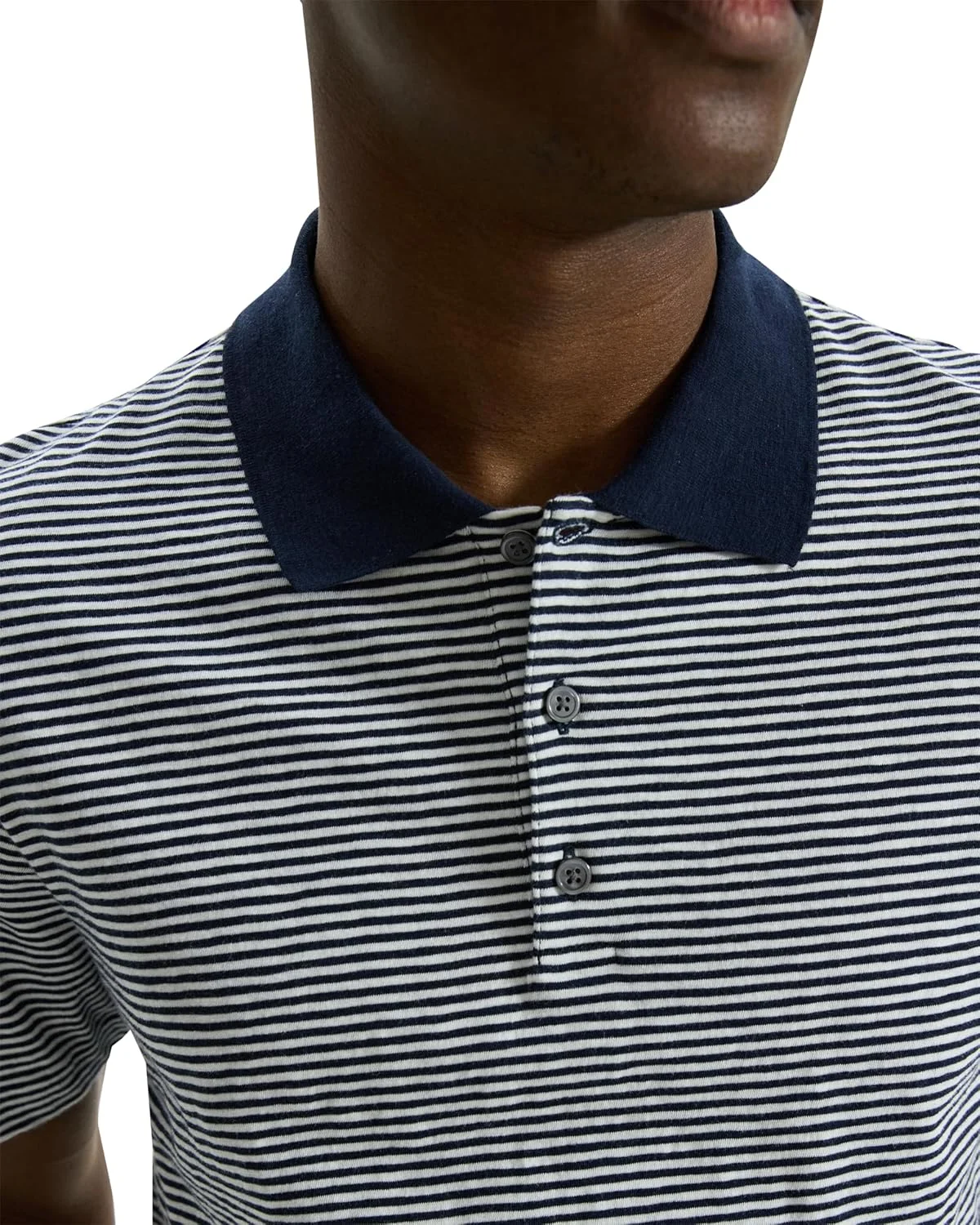 پیراهن مردانه تئوری مدل Bron D Even Stripe - Cosmos