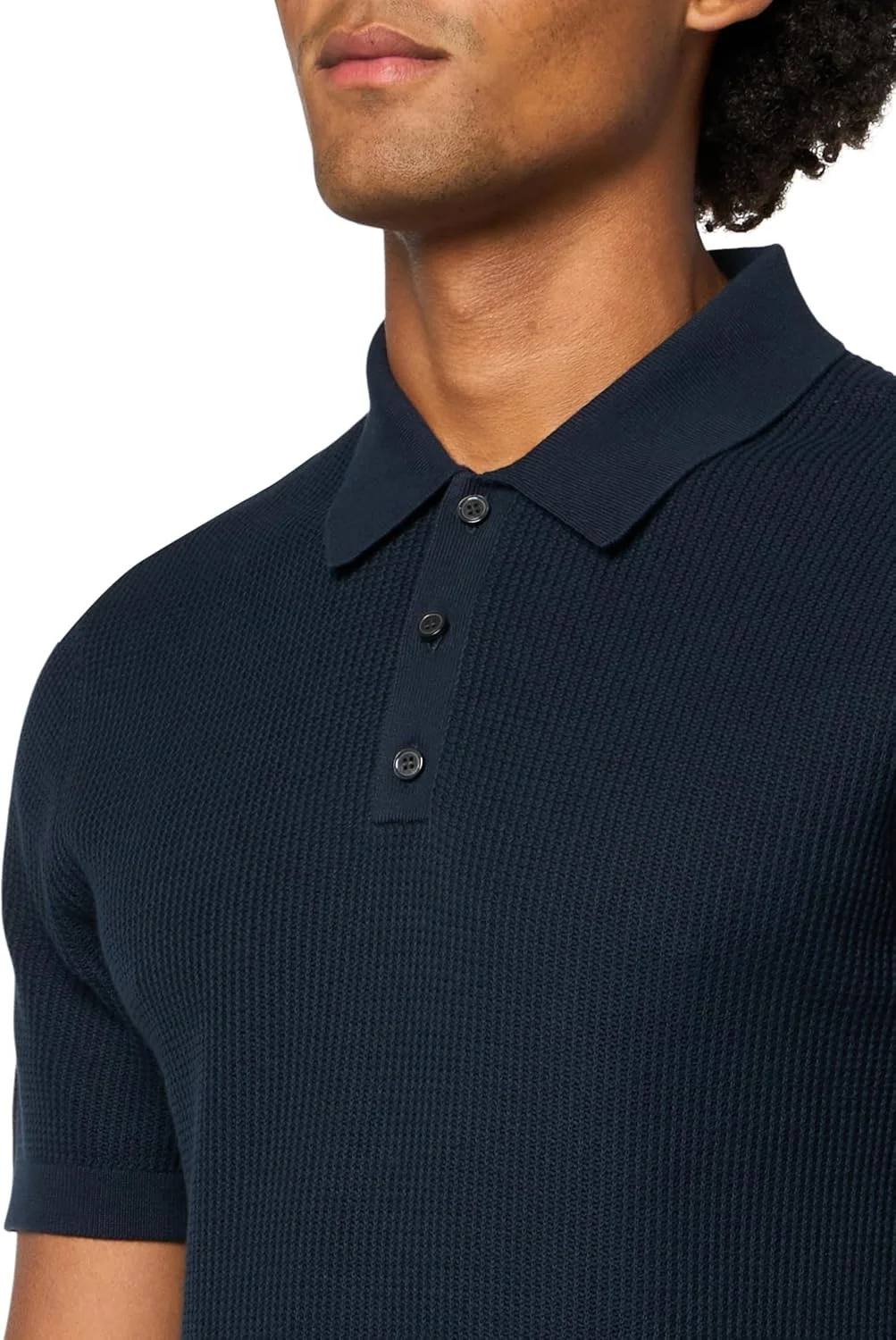 پولوشرت آستین کوتاه مردانه تئوری بافتنی پنبه ای لطیف