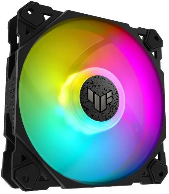 فن کیس ایسوس Tuf Gaming TF120 ARGB، سازگار با Aura Sync، قطر فن 12 سانتی متر، حداکثر سرعت چرخش 1900 دور در دقیقه، حداکثر جریان هوا 76 CFM، سطح نویز 29 دسی بل، نسخه مشکی، تک عددی | 90DA0030-B09000