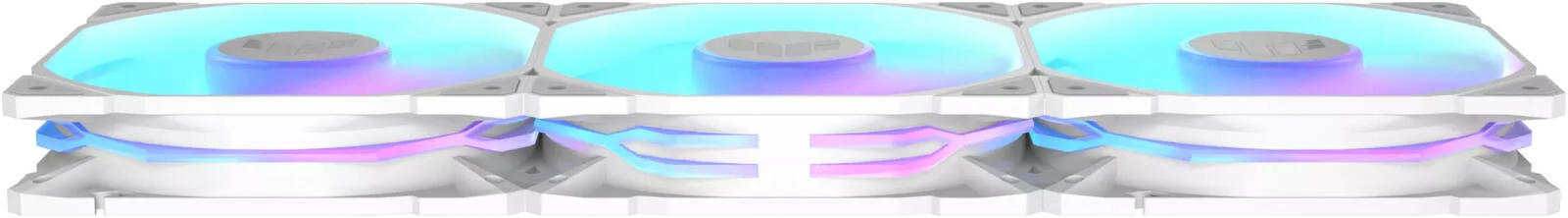 فن معکوس تیغه ایسوس TUF Gaming TR120 ARGB. فن های 120 میلی متری، سرعت فن تا 2000 دور در دقیقه، جریان هوای 77.4 CFM، سازگاری با Aura Sync، کنترل PWM، بسته سه تایی، سفید | 90DA00D3-B09020 فن معکوس تیغه ایسوس TUF Gaming TR120 ARGB. فن های 120 میلی متری، سرعت فن تا 2000 دور در دقیقه، جریان هوای 77.4 CFM، سازگاری با Aura Sync، کنترل PWM، بسته سه تایی، سفید | 90DA00D3-B09020