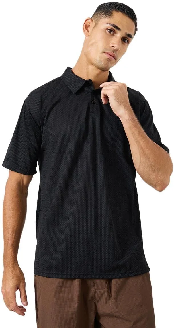 پولوشرت مردانه استایلی با بافت دکمه دار - مدل معمولی
