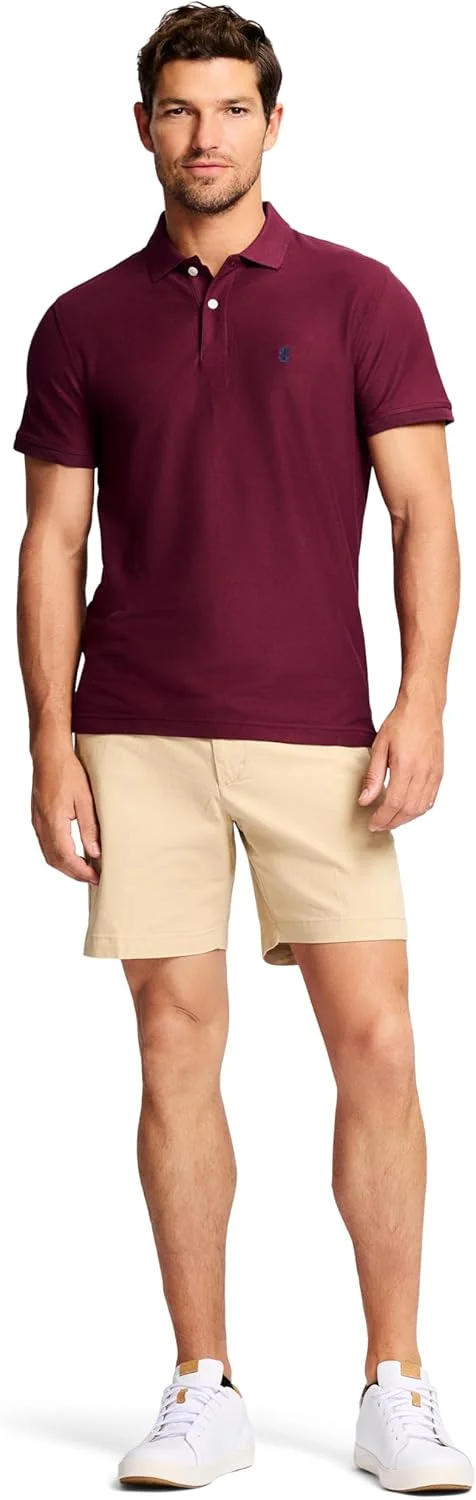 پولوشرت آستین کوتاه مردانه Izod با فیت اسلیم و عملکرد عالی