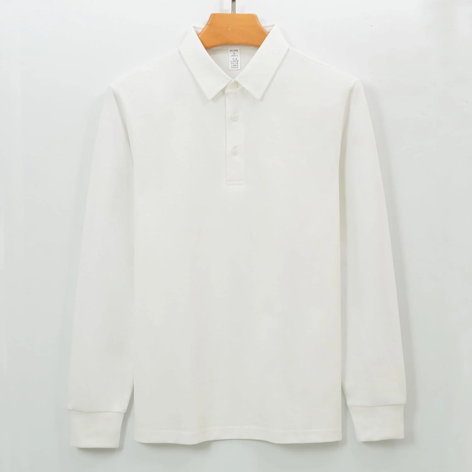 پولوشرت آستین بلند مردانه نخی، پولوشرت کلاسیک گلف با فرم معمولی مناسب پاییز و زمستان گرم، تی شرت آستین کامل مردانه، پولوشرت مردانه سایز M-XXL