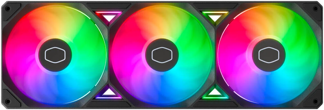 فن کیس کولر مستر SickleFlow Edge 360 ARGB، سرعت فن 2500 دور در دقیقه، جریان هوای فن 190 CFM، بلبرینگ دینامیک حلقه ای، RGB نسل 2 آدرس پذیر، مشکی | MFX-B2DN-25TP2-R1