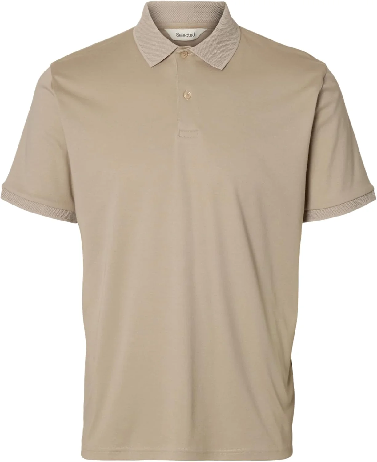 پولوشرت آستین کوتاه مردانه SELECTED HOMME مدل Slhfave Button Ss Polo Noos (تک عددی)
