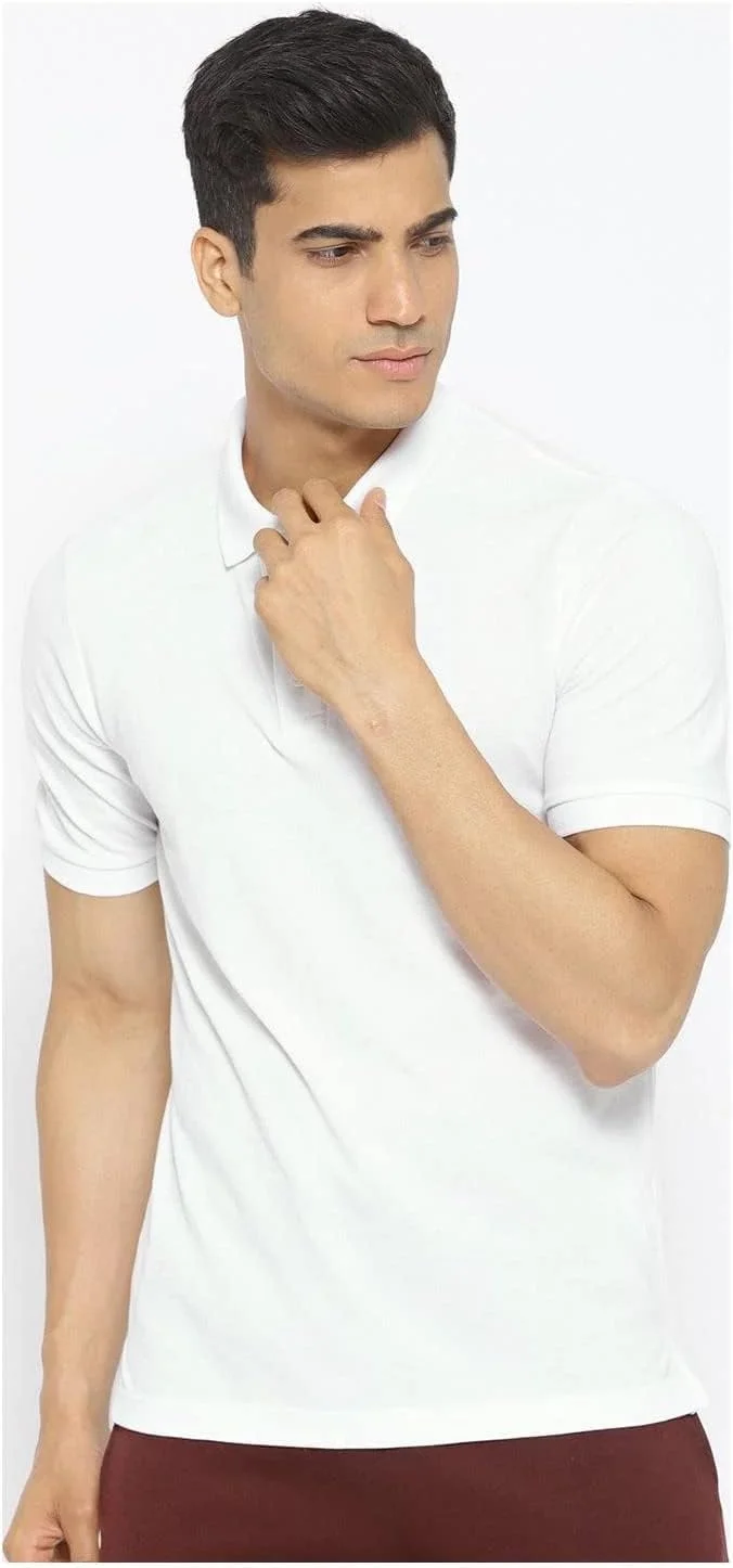 پولوشرت نخی مردانه Santhome | پولوشرت مردانه - 100% نخی، پارچه تنفس پذیر 220 GSM