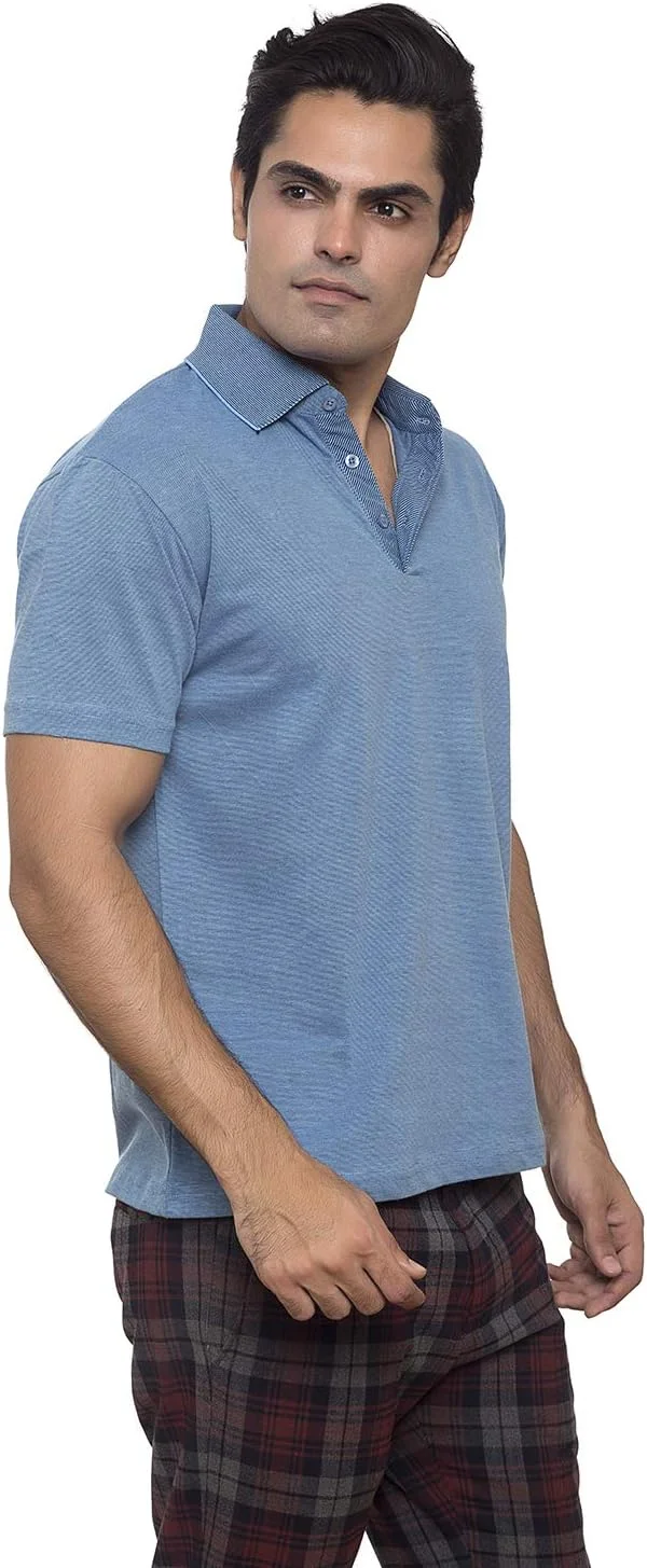 پولوشرت مردانه سانتوم - آبی آسمانی M