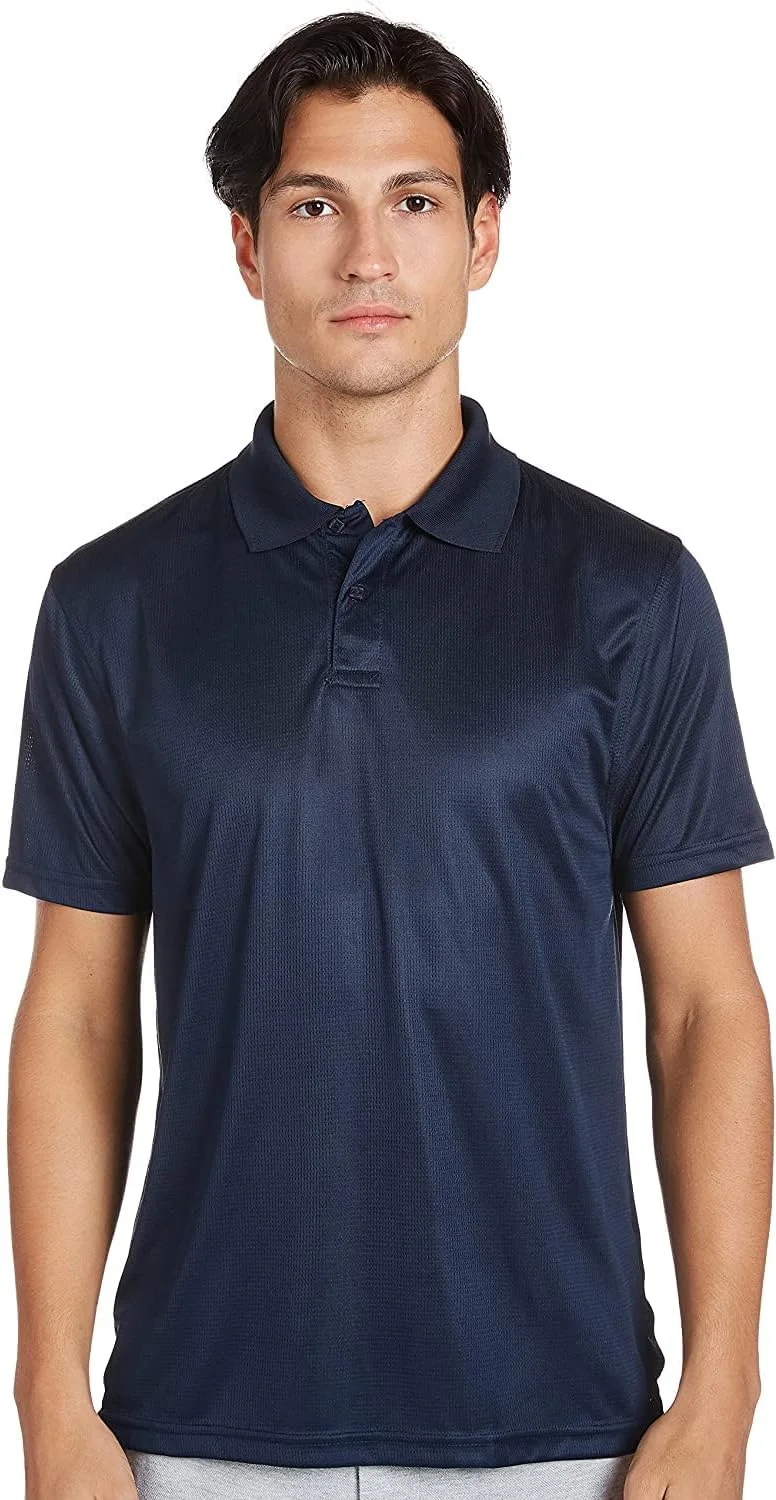 پولوشرت ورزشی مردانه با قابلیت جذب رطوبت و محافظت در برابر اشعه ماوراء بنفش، مناسب برای باشگاه، یوگا، پیاده روی، دویدن و غیره - از Santhome