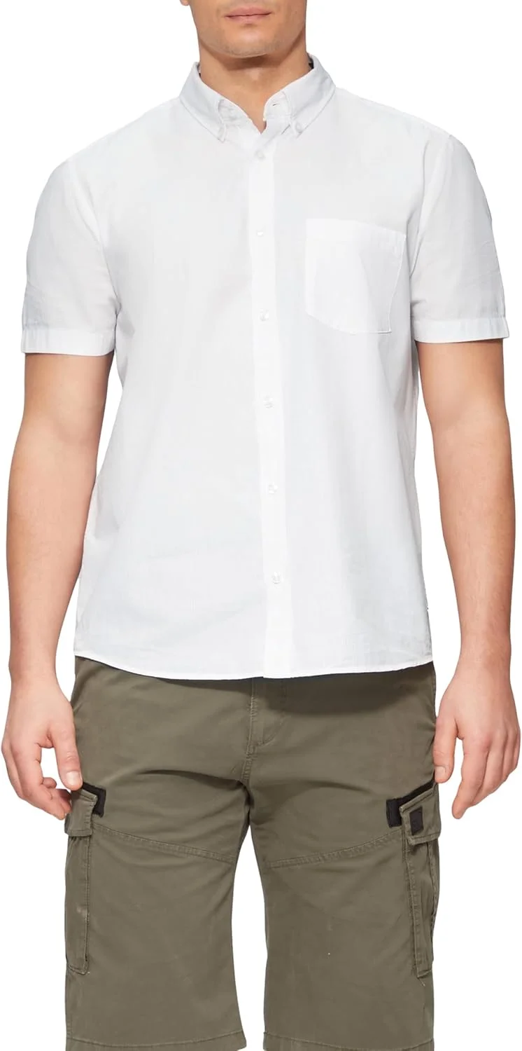 پیراهن آستین کوتاه مردانه s.Oliver مدل 2161421