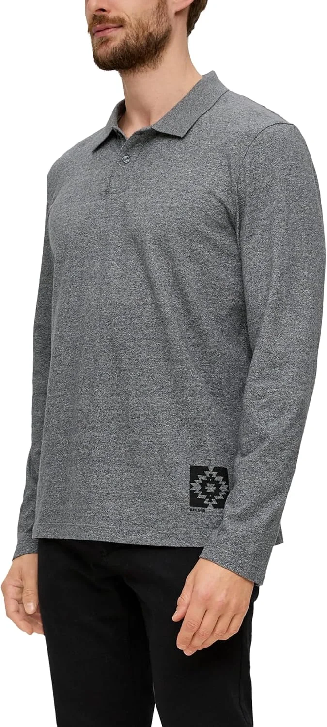 پولوشرت آستین بلند مردانه s.Oliver مدل 2138674