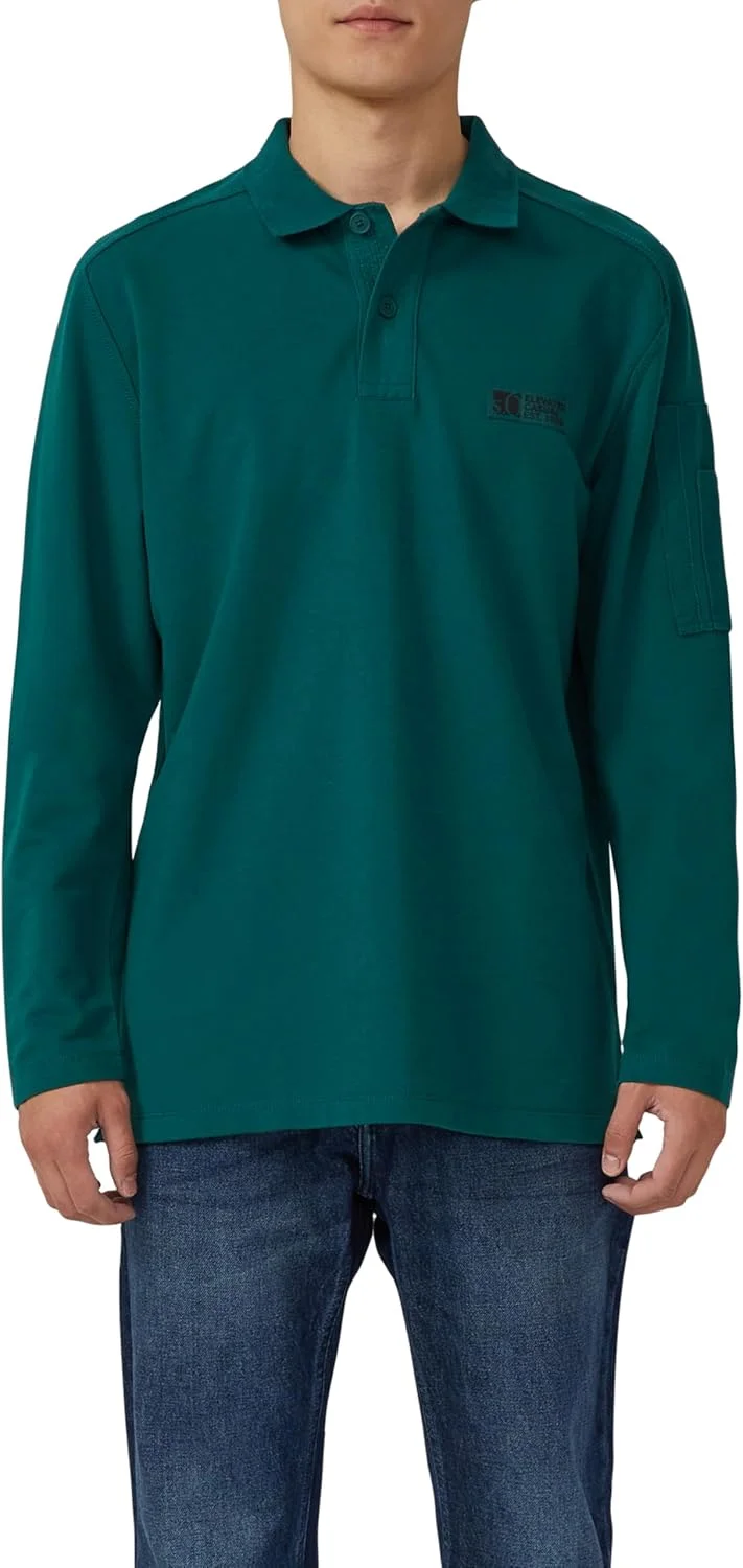 پولوشرت آستین بلند مردانه s.Oliver مدل 2170139